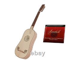 Roosebeck Baroque Acoustic Guitar 5-Course with Gig Bag + String Set