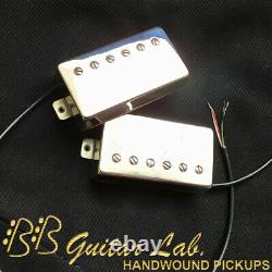 SET Humbucker Pickups 17K/19K A8 Hard Heavy Rock HandWound BB Guitar Lab