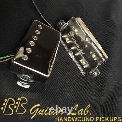SET Humbucker Pickups 17K/19K A8 Hard Heavy Rock HandWound BB Guitar Lab
