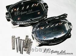 SET Humbucker Pickups AlNiCo 5 PAF fit LP SG 335 DEMO Hand Wound BB Guitar Lab