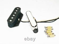 SET Telecaster Nocaster Pickups fit Fender AlNiCo 3 Hand Wound BB Guitar Lab