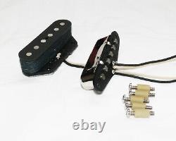 SET Telecaster Nocaster Pickups fit Fender AlNiCo 3 Hand Wound BB Guitar Lab