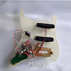 SSH Prewired Guitar St Pickguard Set, With Effects Humbucker Pickups for St