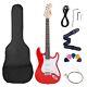 St Electric Guitar 39 Inch 6 String 21 Frets Basswood Body Electric Guitar Set