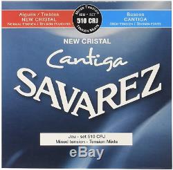 Savarez Classical Guitars Strings New Cristal Cantiga Set 510CRJ Mixed Tension