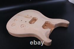 Set Guitar Body Mahogany Maple Cap DIY Electric Guitar PRS style Glue binding