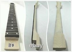 Set Neck Electric Guitar DIY-Full Kit, Semi-Hollow Body, No-Soldering. GK HSRC 1910