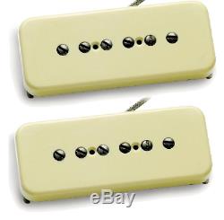 Seymour Duncan Antiquity P90 Soapbar Aged Cream Passive Guitar Pickup Set