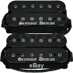 Seymour Duncan Black Winter Neck/Bridge Humbucker Set Metal Guitar Pickups NEW