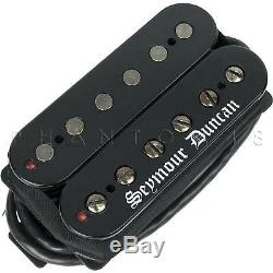 Seymour Duncan Black Winter Neck/Bridge Humbucker Set Metal Guitar Pickups NEW