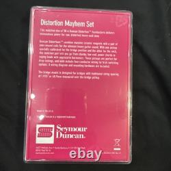 Seymour Duncan Distortion Mayhem Set, High Output Humbucker Pickups SH-6