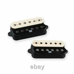 Seymour Duncan Duality Electric Guitar Pickup Set Zebra Neck and Bridge Set