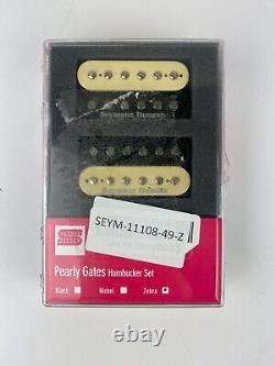 Seymour Duncan Pearly Gates Humbucker 2-Piece Pickup Set, Zebra