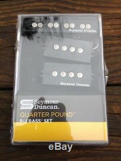 Seymour Duncan Quarter Pound P/J Bass Guitar Pickup Set Fender Precision / Jazz