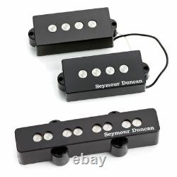 Seymour Duncan Quarter Pound P-J Set for Electric Guitars Black