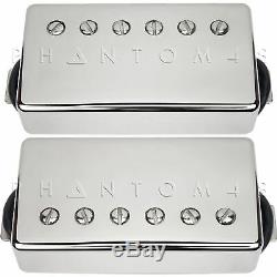 Seymour Duncan SH-4 JB, SH-1n Model'59 Guitar Humbucker Pickup Set NICKEL Cover