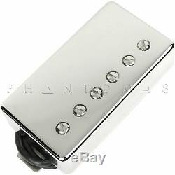 Seymour Duncan SH-4 JB, SH-1n Model'59 Guitar Humbucker Pickup Set NICKEL Cover