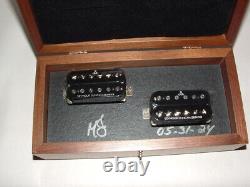 Seymour Duncan ZS-1s Zephyr Silver Humbucker Set (BLACK) New with Warranty