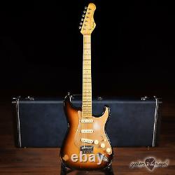 Shabat Lynx Hardtail Alder Body S-Style with Lollar Sixty-Four Set'50s Burst