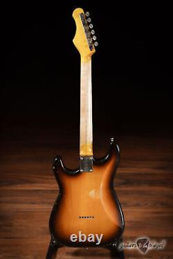 Shabat Lynx Hardtail Alder Body S-Style with Lollar Sixty-Four Set'50s Burst