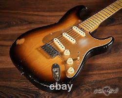 Shabat Lynx Hardtail Alder Body S-Style with Lollar Sixty-Four Set'50s Burst