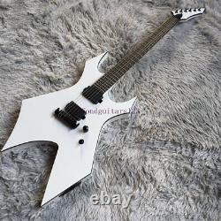 Solid Body BC Electric Guitar Rosewood Fretboard Black Binding White Fast Ship