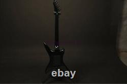 Solid Body BC Electric Guitar Stealth Chuck 6 Strings FR Bridge Black Free Ship