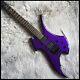 Solid Body Special Bc Electric Guitar Spider Inlay Fr Bridge Purple Free Ship