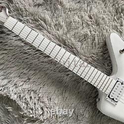 Solid Body White EX Electric Guitar T-O-M Bridge Set In Joint Fast Ship