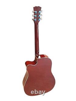 Spear & Shield Acoustic Guitar for Beginner Adult Natural 41 with Full Package