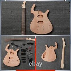 Special Shape Electric Guitar Unfinished DIY No Paint Full Set Accessories