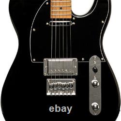 Stagg Vintage Series T-Style Plus Electric Guitar Black SET-PLUS BK