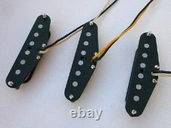 Stratocaster A5 Guitar Pickups SET HandWound Q David Gilmour Black Strat Fender