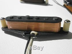 Stratocaster Guitar Pickups SET HandWound David Gilmour Black Strat Clones