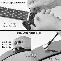 Sunburst 30 inch Beginner Guitar Set for Kids with Accessories Lightweight