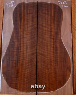Super fiddleback walnut tonewood guitar luthier set back sides classical