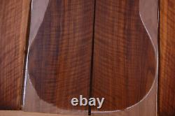 Super fiddleback walnut tonewood guitar luthier set back sides classical