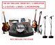 The Beatles New Miniature Replica Instrument Drum 15 Cm Guitar Bass Mic Amp Set