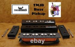 TONE MONSTER TMJB4 J Style Bass Guitar Pickup Set Neck Bridge Alnico V