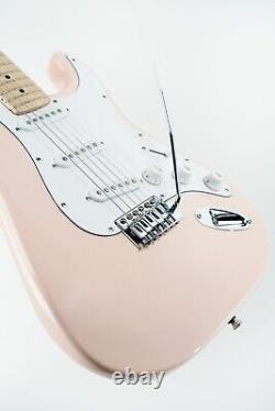 Tease Guitars Bubble Gum Pink ST-1 SPR Strat SS Frets 18-1 Tuners