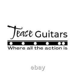 Tease Guitars Bubble Gum Pink ST-1 SPR Strat SS Frets 18-1 Tuners