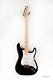 Tease Guitars Max Black St-1 Spr Strat Ss Frets 18-1 Tuners