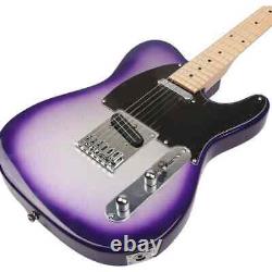 Tease Guitars SBH-HD TELE 13.0 Humbucker Alnico V Purple Burst