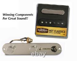 Telecaster Pickups & Harness Set-Tonerider-Hot Classics TRT2