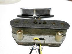 Telecaster Pickups Relic SET 69 AGED Tele 1969 VINTAGE CORRECT HandWound Guitar