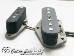 Telecaster Pickups for Fender Set 6K/7.8K AlNiCo 5 Hand Wound BB Guitar Lab