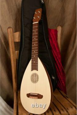 Tenor Baroq-Ulele Lute Guitar Varigated Ukulele + String Set