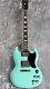 Tokai Sg-166/cm Seaform Green Electric Guitar Withgig Bag Shipping From Japan