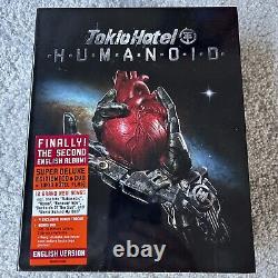 Tokio Hotel Humanoid CD & DVD New Sealed & Flag