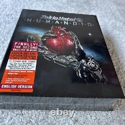 Tokio Hotel Humanoid CD & DVD New Sealed & Flag